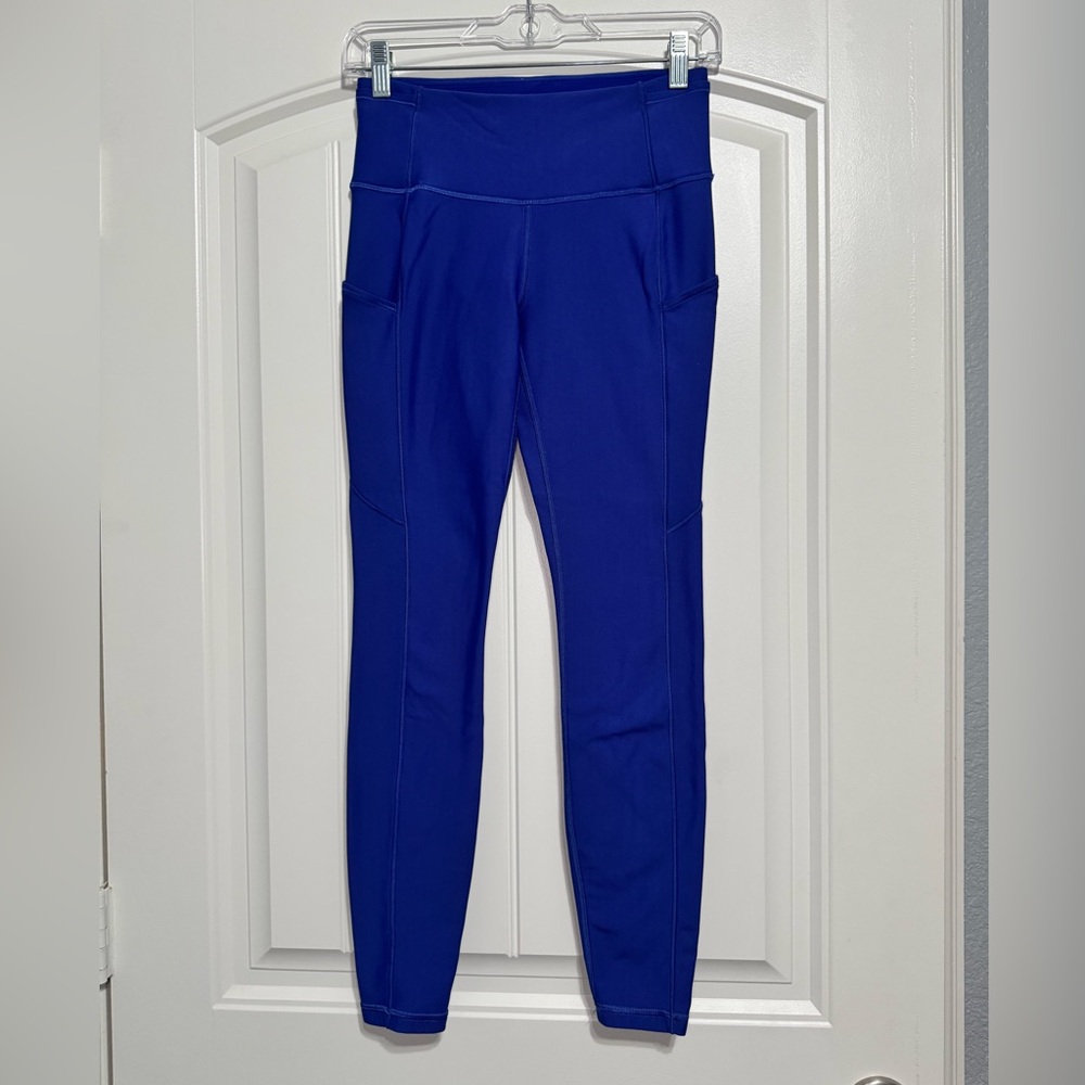 Lululemon Fast and Free High-Rise Fleece Tight 28" in Psychic